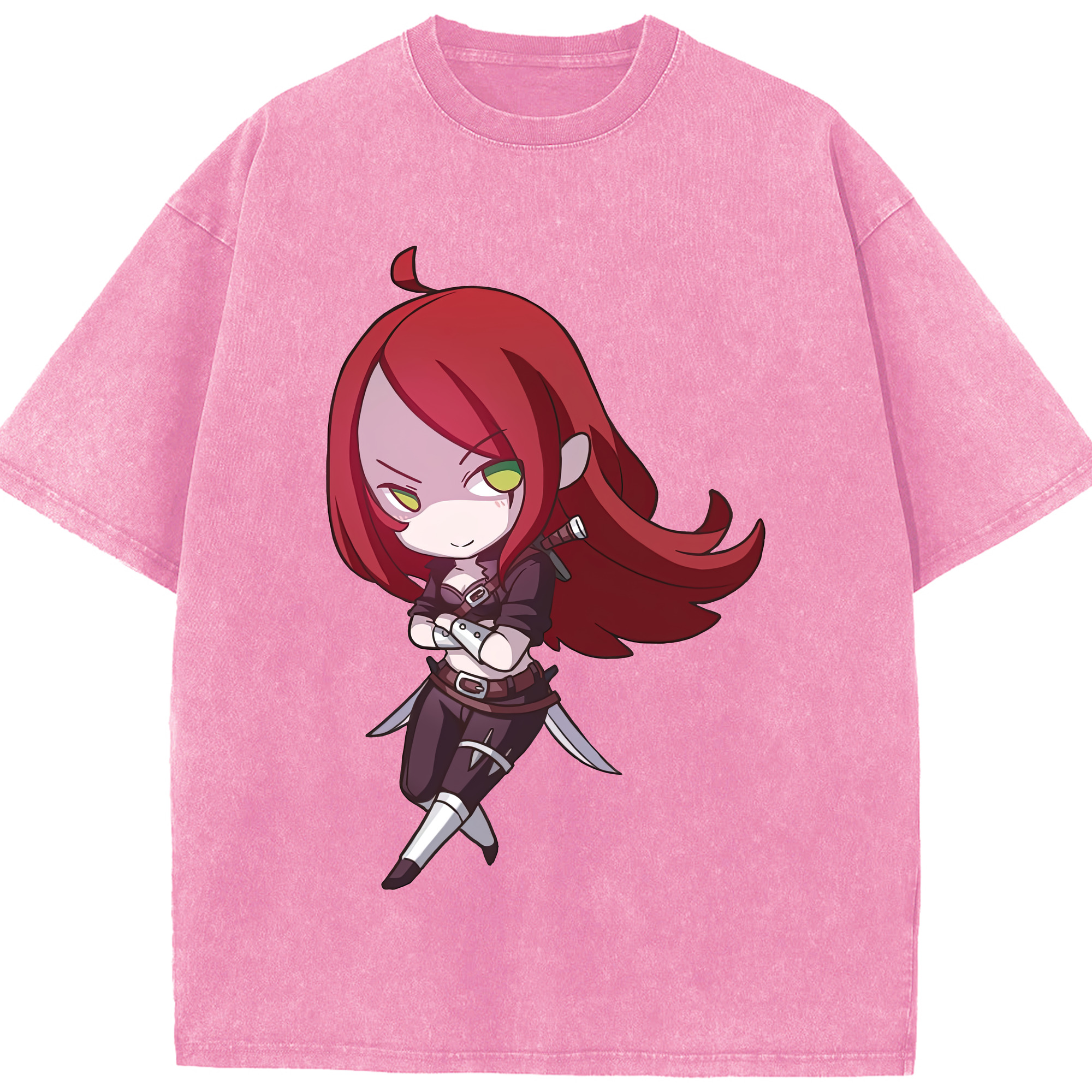 リーグ・オブ・レジェンド League of Legends LOL 綿100% ヴィンテージ風 半袖Tシャツ（フロントプリント）